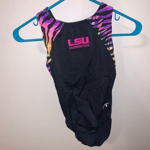 GK LSU Gymnastics Leotard - Adult Small
